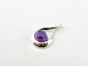 amethyst pendant 035